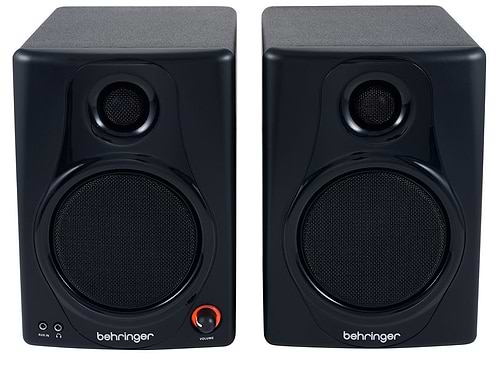 זוג מוניטורים דיגיטלים Media 40USB עם כניסת USB של Behringer 