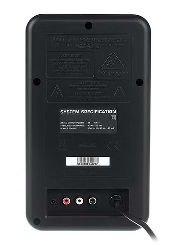  ‏מוניטור Behringer MS16 ברינגר