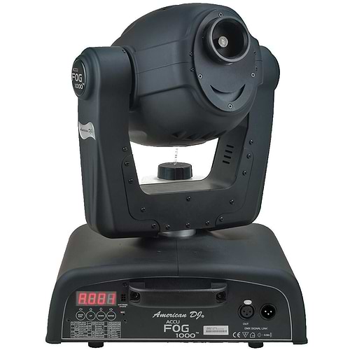רובוט מכונת עשן מקצועי בהספק 1000 ואט זז ונשלט DMX של AMRICAN DJ 