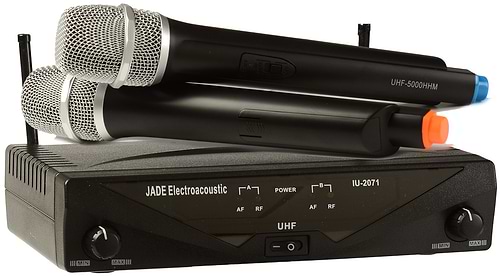 סט מיקרופונים אלחוטיים Ui-2071 של JADE