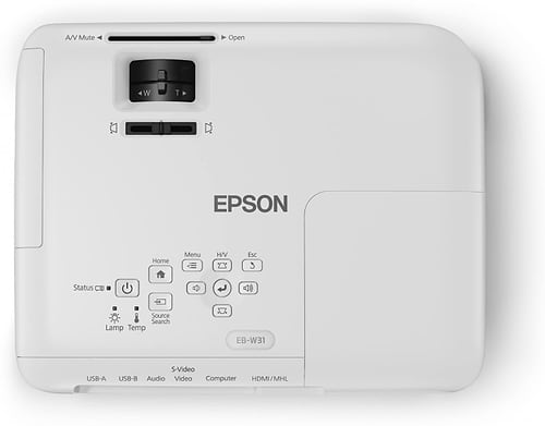 מקרן 3,200 אנסי לומנס EB-W31 של EPSON