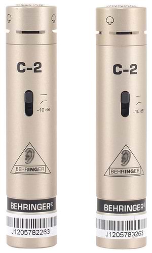 זוג מיקרופונים קונדנסר C2 של Behringer 