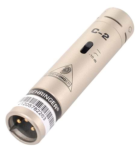 זוג מיקרופונים קונדנסר C2 של Behringer 