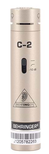 זוג מיקרופונים קונדנסר C2 של Behringer 