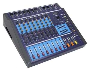 מיקסר מוגבר PMIX DK8 אנלוגי עם נגן מדיה ואפקטים דיגיטלים מובנים של BTS