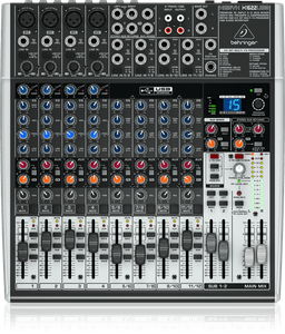 מיקסר קומפקטי Xenyx X1622USB של Behringer