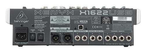 מיקסר קומפקטי Xenyx X1622USB של Behringer