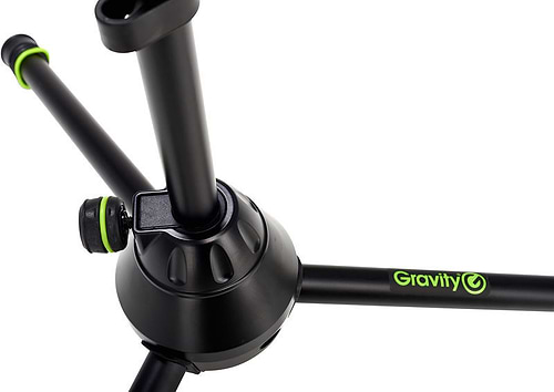 MS 4222 B סטנד מיקרופון קצר עם בום טלסקופי של Gravity 
