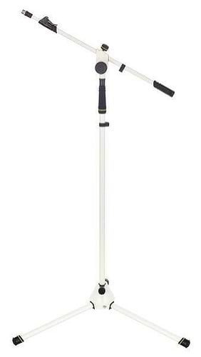 סטנד מיקרופון לבן MS 4322 W עם בום טלסקופי של Gravity