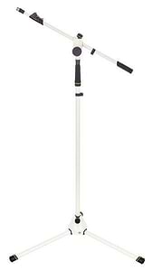 סטנד מיקרופון לבן MS 4322 W עם בום טלסקופי של Gravity