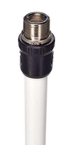 סטנד מיקרופון לבן MS 23 W עם בסיס עגול של Gravity 