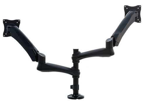 זרוע מפרקית טלסקופית כפולה למוניטור מחשב SA 6132 B של Gravity