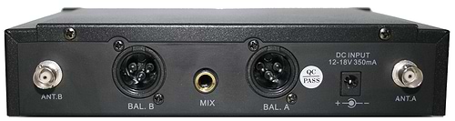 זוג מיקרופונים אלחוטים IU-2071 - UHF של Jade