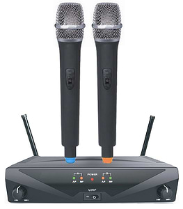 זוג מיקרופונים אלחוטים IU-2071 - UHF של Jade