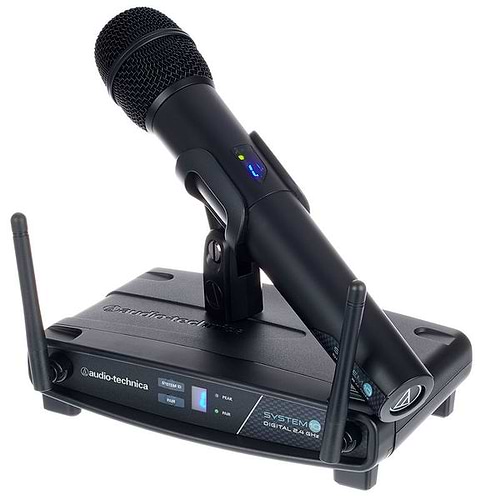 מיקרופון ידני אלחוטי ATW-1102 של Audio Technica