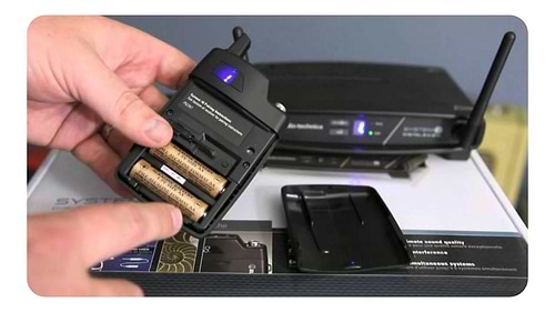 מיקרופון מדונה אלחוטי ATW-1102 של Audio Technica