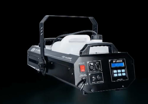 מכונת עשן בהספק 3000 וואט עם שלט אלחוטי של חברת DJ POWER