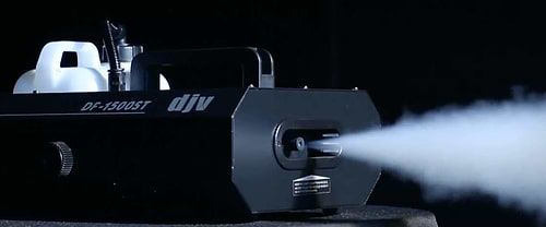 מכונת עשן בהספק 1500 וואט עם שלט אלחוטי של חברת DJ POWER