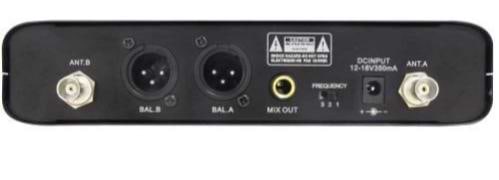 זוג מקרופונים אלחוטים IU2070-2081B של ICM