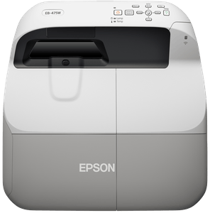 מקרן EB475W להקרנה ממרחק קצר של EPSON