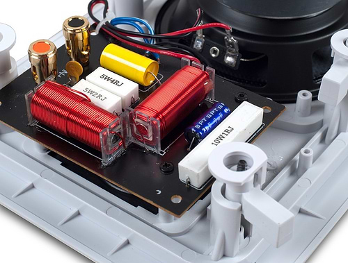 זוג רמקולים שקועים NR6 מלבנים, מסגרת דקה של Pure Acoustics