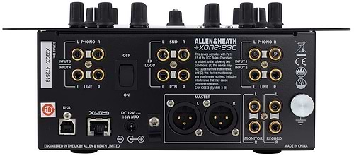 מיקסר DJ מקצועי Xone23C של Allen & Heath