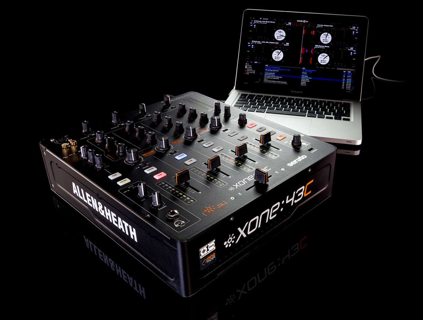 מיקסר DJ מקצועי Xone43C של Allen & Heath