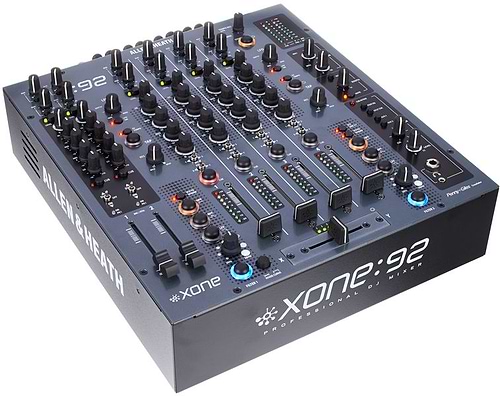 מיקסר DJ מקצועי Xone92 של Allen & Heath