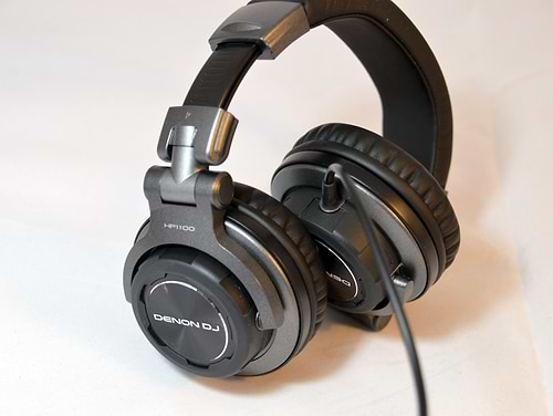 אוזניות תקליטן HP1100 של Denon 