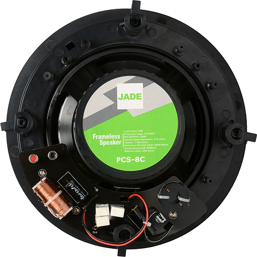 PCS-8C רמקול קיר/תקרה שקוע עגול 