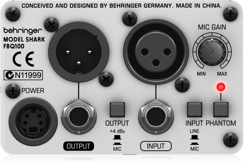 SHARK FBQ100 מעבד סאונד מתקדם מבית Behringer