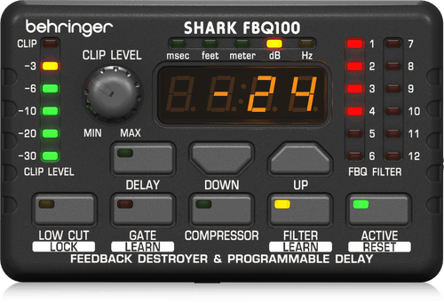 SHARK FBQ100 מעבד סאונד מתקדם מבית Behringer
