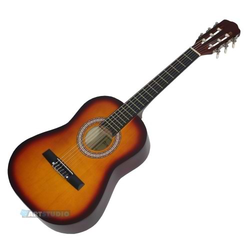 C941 SunBurst גיטרה קלאסית בצבע חום זהוב מבית Armando