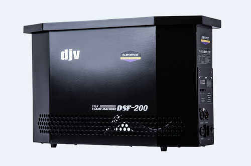 DSF-200 מכשיר אפקט דמוי להבה צבעוני מבית DJ Power