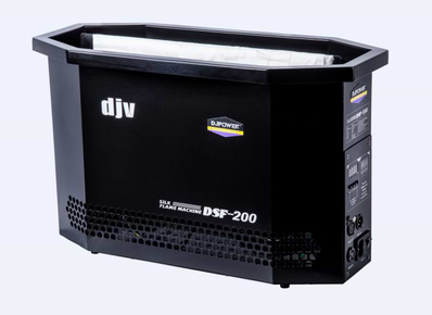 DSF-200 מכשיר אפקט דמוי להבה צבעוני מבית DJ Power