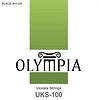UKS 100 Black Nylon סט מיתרים איכותי ליוקליילי מבית Olimpya