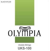UKS 100 Black Nylon סט מיתרים איכותי ליוקליילי מבית Olimpya