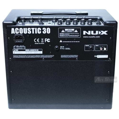 ACOUSTIC 30 מגבר גיטרה אקוסטית דו ערוצי מבית Nux