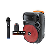 בידורית 8" כולל מיקרופון UHF AP-8-60
