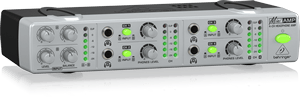 AMP800 מגבר אוזניות 4 ערוצים/8 יציאות מבית Behringer