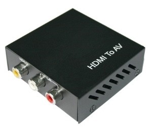 ממיר מקצועי HDMI ל-3xRCA