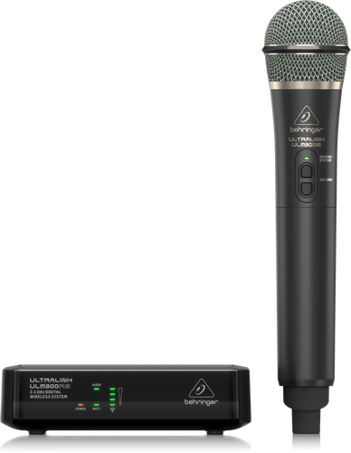 ULM300MIC מערכת מיקרופון אלחוטי + מקלט ULM300RS מבית Behringer