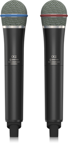 ULM302MIC מערכת זוג מיקרופונים אלחוטיים + מקלט ULM300RS דו ערוצי מבית Behringer