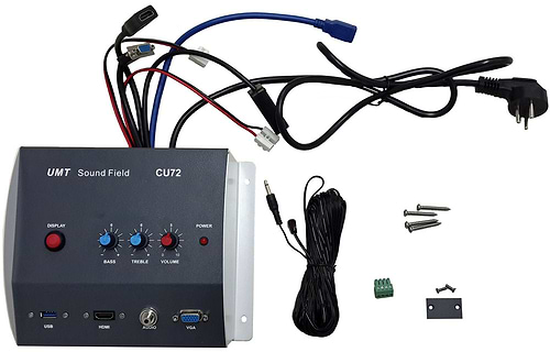 CU72 יחידת חיבורים ומגבר שמע מבית UMT 
