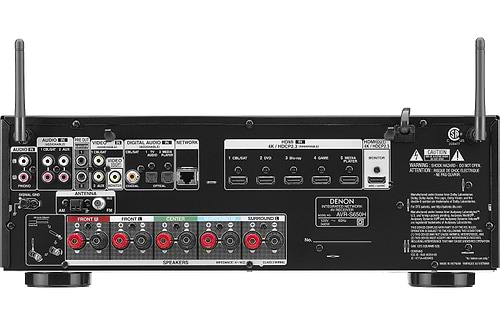 AVR-S650H רסיבר איכותי ומתקדם 5.2 ערוצים מבית Denon