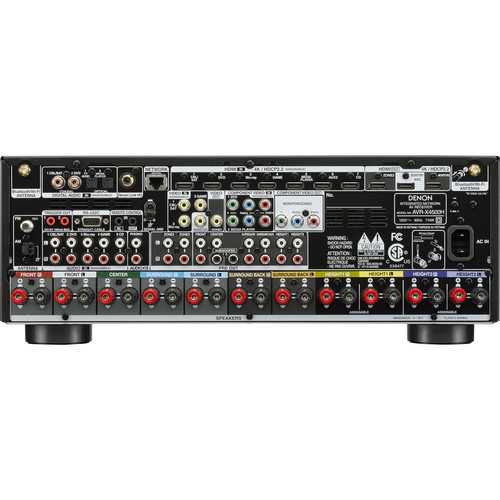 AVR-X4500H רסיבר A/V רשת 9.2 ערוצים איכותי ומתקדם מבית Denon