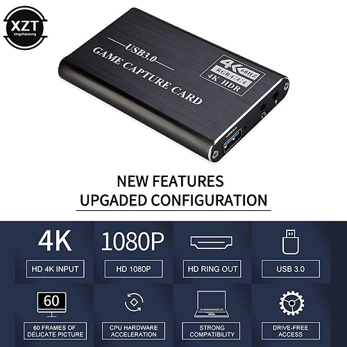 ST-2020-4K כרטיס מתאם מHDMI ל- USB3.0 איכותי וקומפקטי