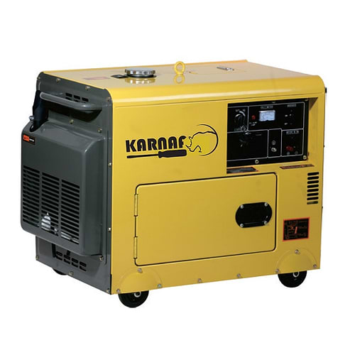7GFLDEN 6800W גנרטור סגור להפעלת ציוד עם מייצב מתח מבית KARNAF 