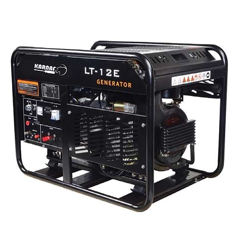 LT12E 10500W גנרטור חרום 400 וולט להפעלת ציוד עם מייצב מתח מבית KARNAF 