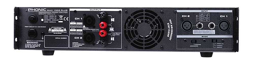 MAX 1500 PLUS מגבר כח מקצועי מבית PHONIC
